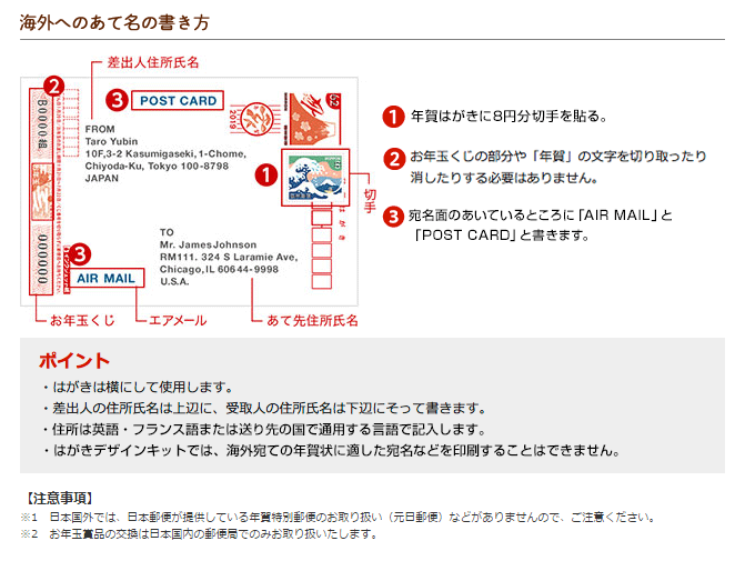 年賀状を海外に送るには 切手はいくら 配達にかかる日数は 雑学トレンディ