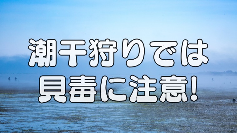 潮干狩りの時期に最適なのは 貝毒って何 注意点をまとめて解説 雑学トレンディ