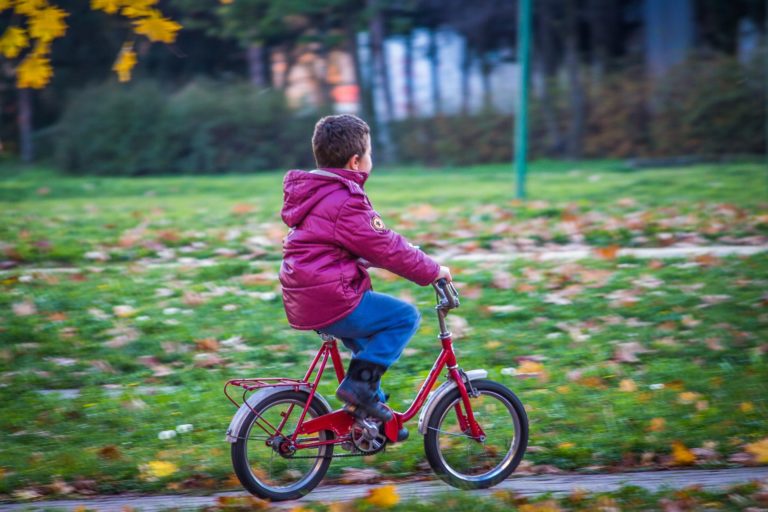 子供自転車を大人も乗れるように